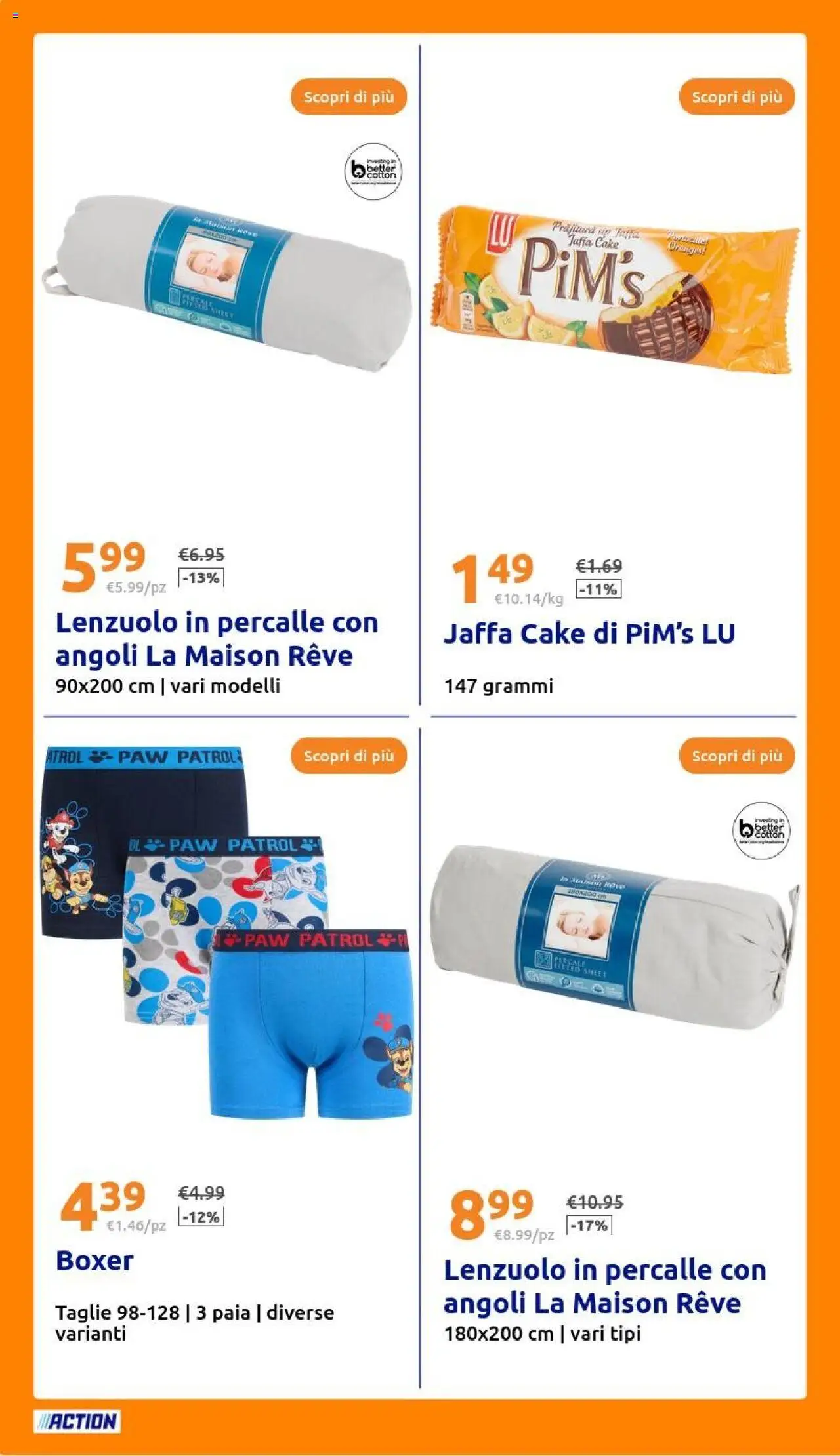 Volantino Action del 20.08.2025 | Pagina: 26 | Prodotti: Boxer