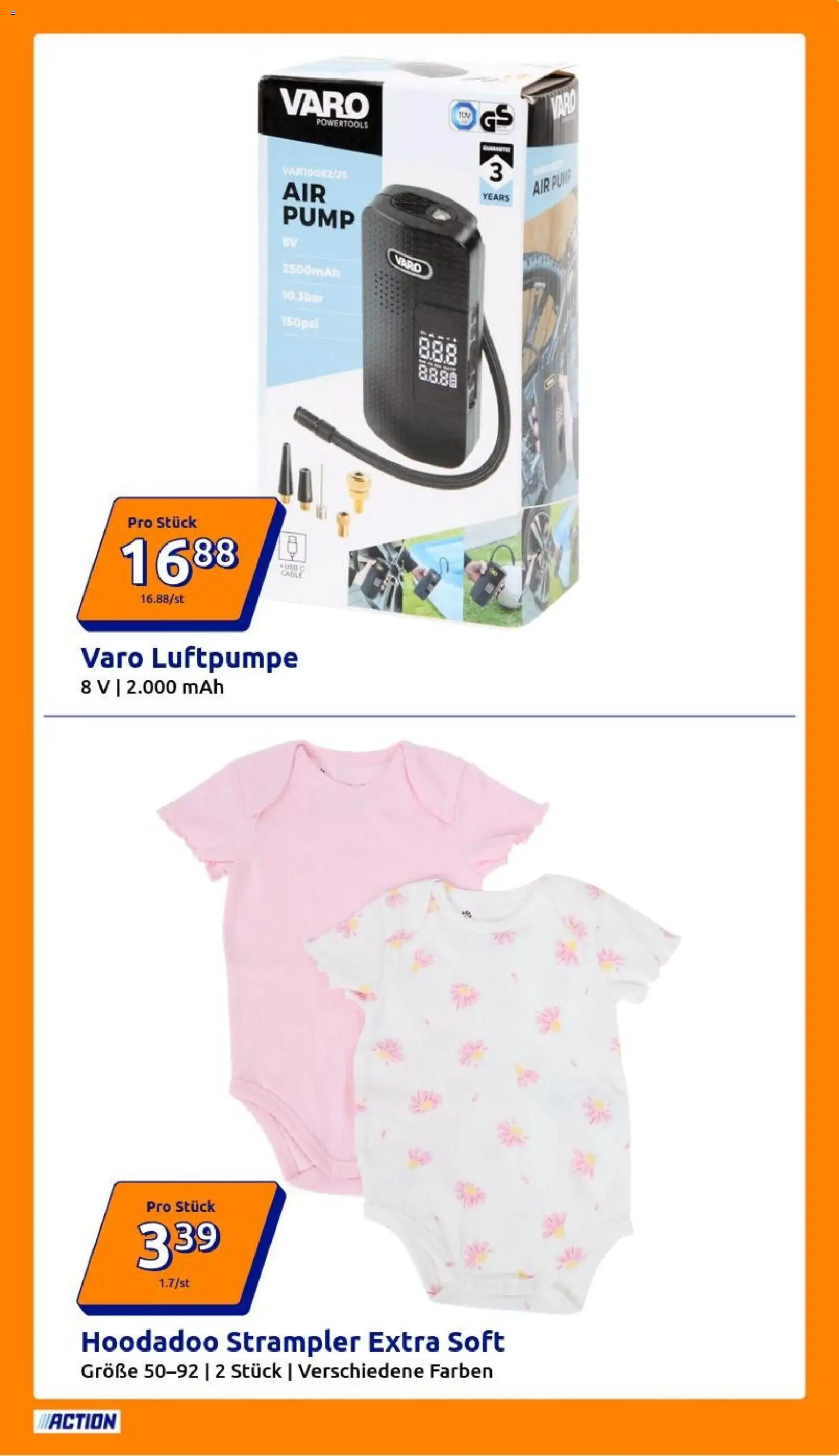 Action Prospekt – gültig ab 25.02.2026 | Seite: 7 | Produkte: Luftpumpe
