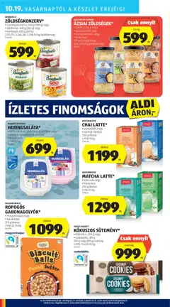 Aldi Akciós újság - amely érvényes a következő dátumtól: 16.10.2025 | Oldal: 36