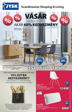 JYSK Akciós újság - amely érvényes a következő dátumtól: 07.01.2026