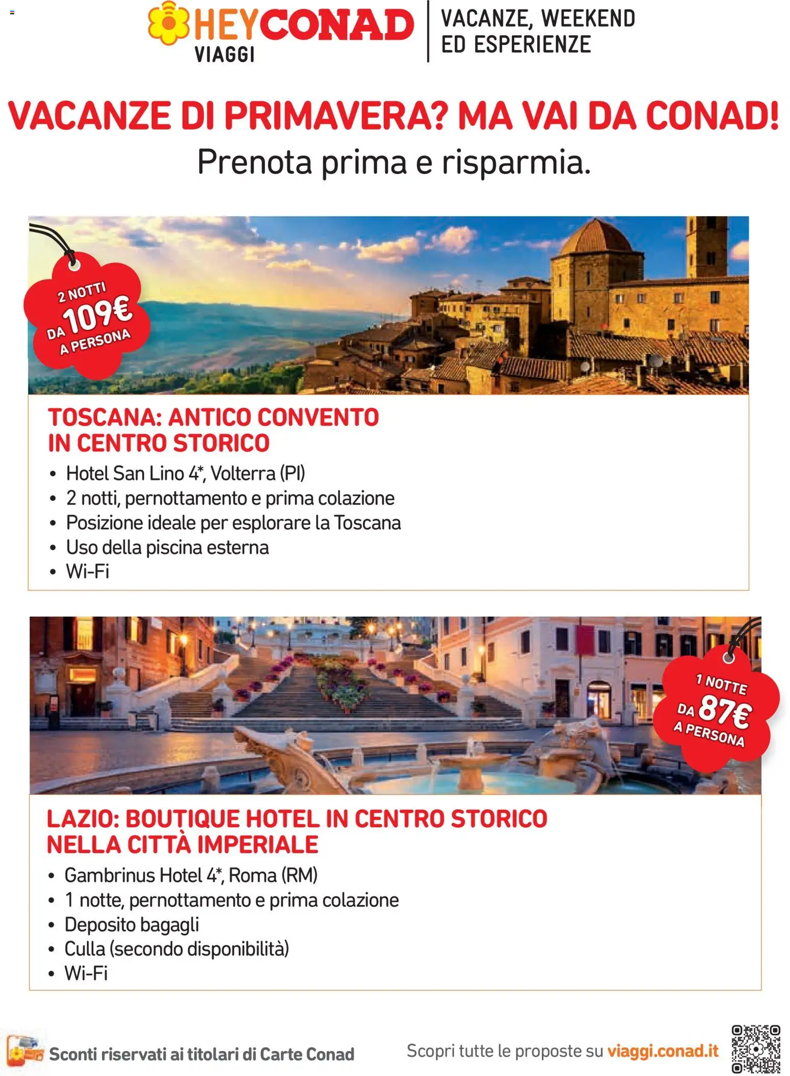 Volantino Conad del 26.03.2026 | Pagina: 3 | Prodotti: Piscina, Culla