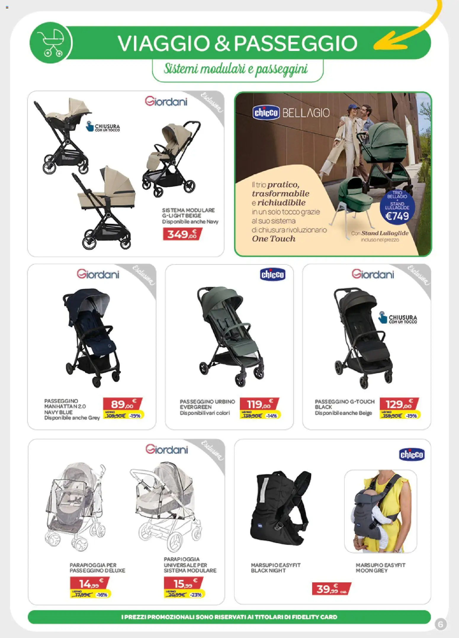 Volantino Bimbo store del 09.01.2026 | Pagina: 6 | Prodotti: Passeggino