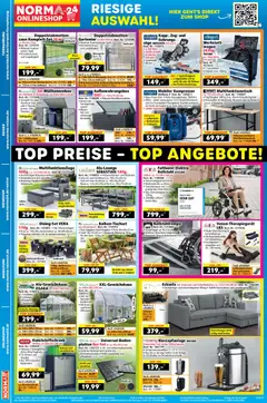 Norma Flugblatt ab 27.04.2026 gültig | Seite: 17 | Produkte: Kissen, Tisch, Stuhl, Bier