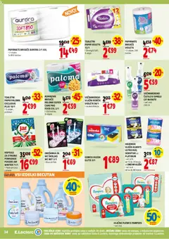 E.leclerc katalog akcije – veljaven od 26.11.2025 | Stran: 34 | Izdelki: Vložki, Robčki, Gobica, Kuhinjske brisače
