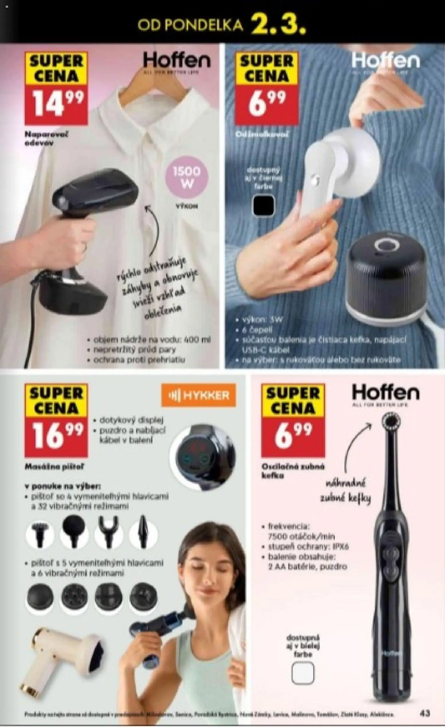 Nové Biedronka akcie – leták je platný od 26.02.2026 | Strana: 43 | Produkty: Puzdro