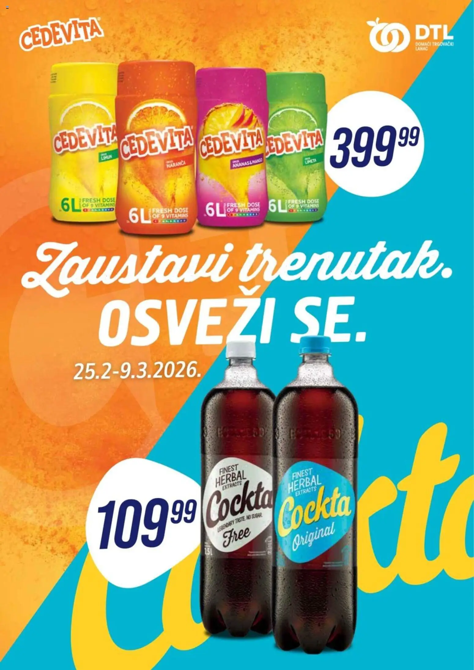 Tekijanka katalog - važi od 25.02.2026 | Strana: 1 | Proizvode: Cedevita