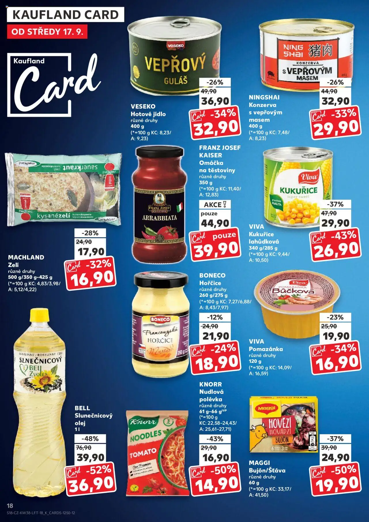 Kaufland leták - Kolín od 17.09.2025 | Strana: 18