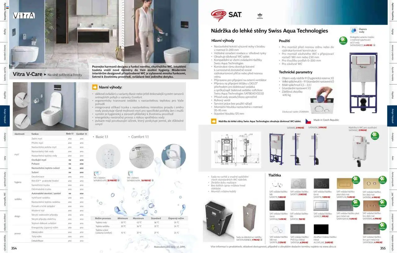 Siko koupelny katalog Koupelny 2025/2026 od 14.10.2025 | Strana: 178 | Produkty: Dávkovač, Tablet, Ventilátor, Wc