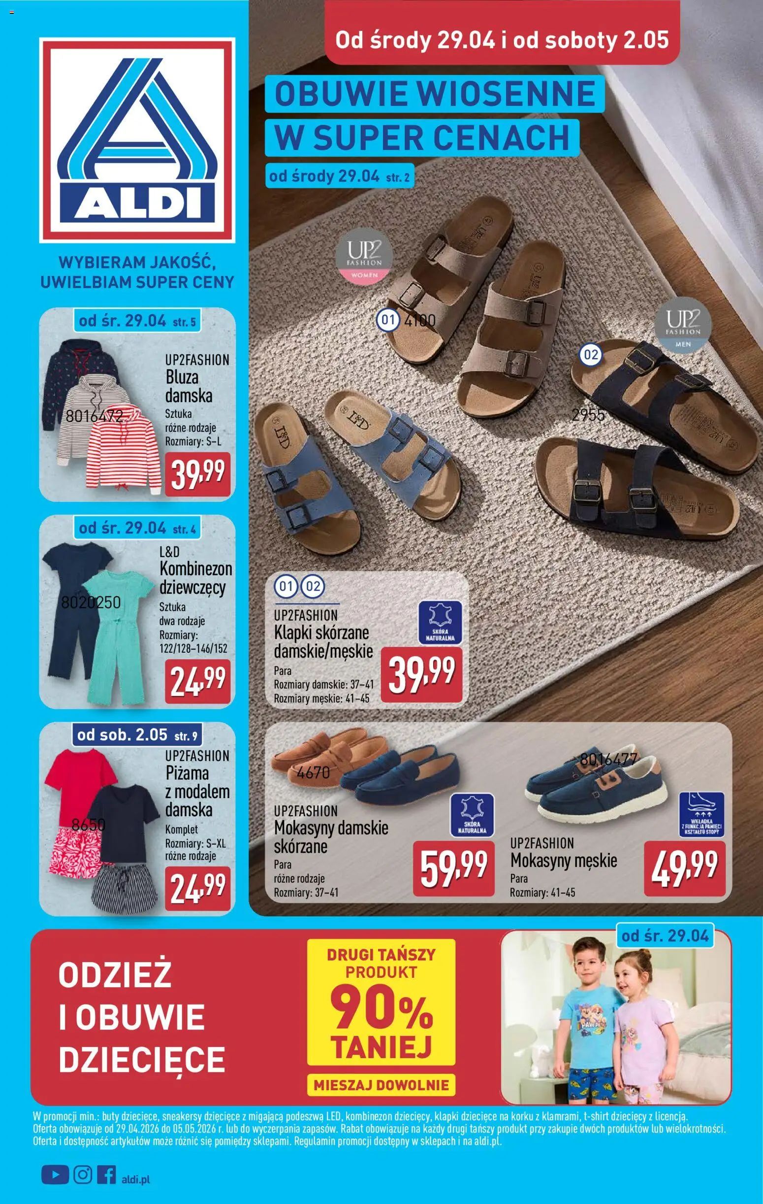 Aldi gazetka - Hity od Środy i od Soboty od 29.04.2026 | Strona: 1