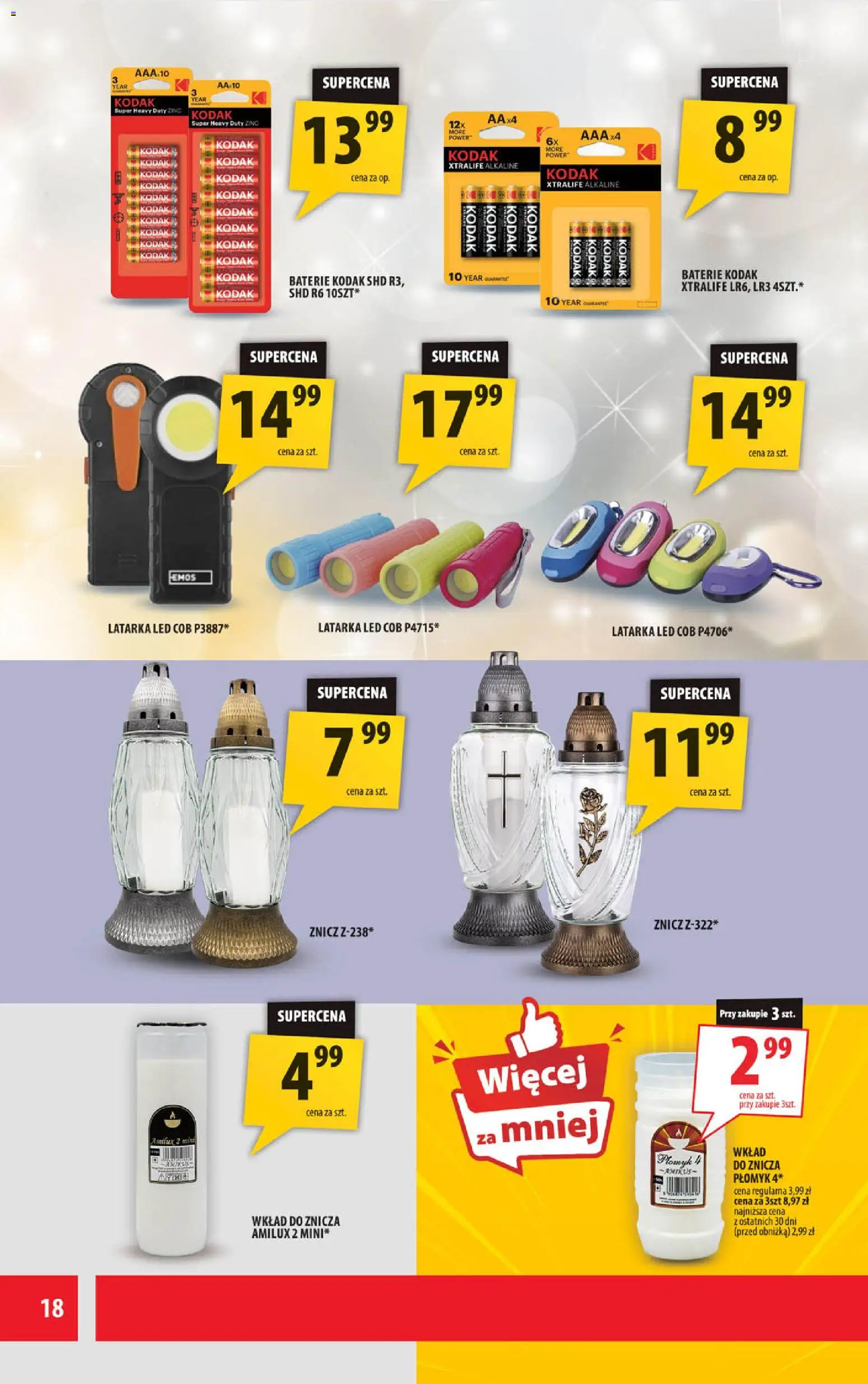 Arhelan Gazetka od 29.12.2025 | Strona: 18 | Produkty: Baterie