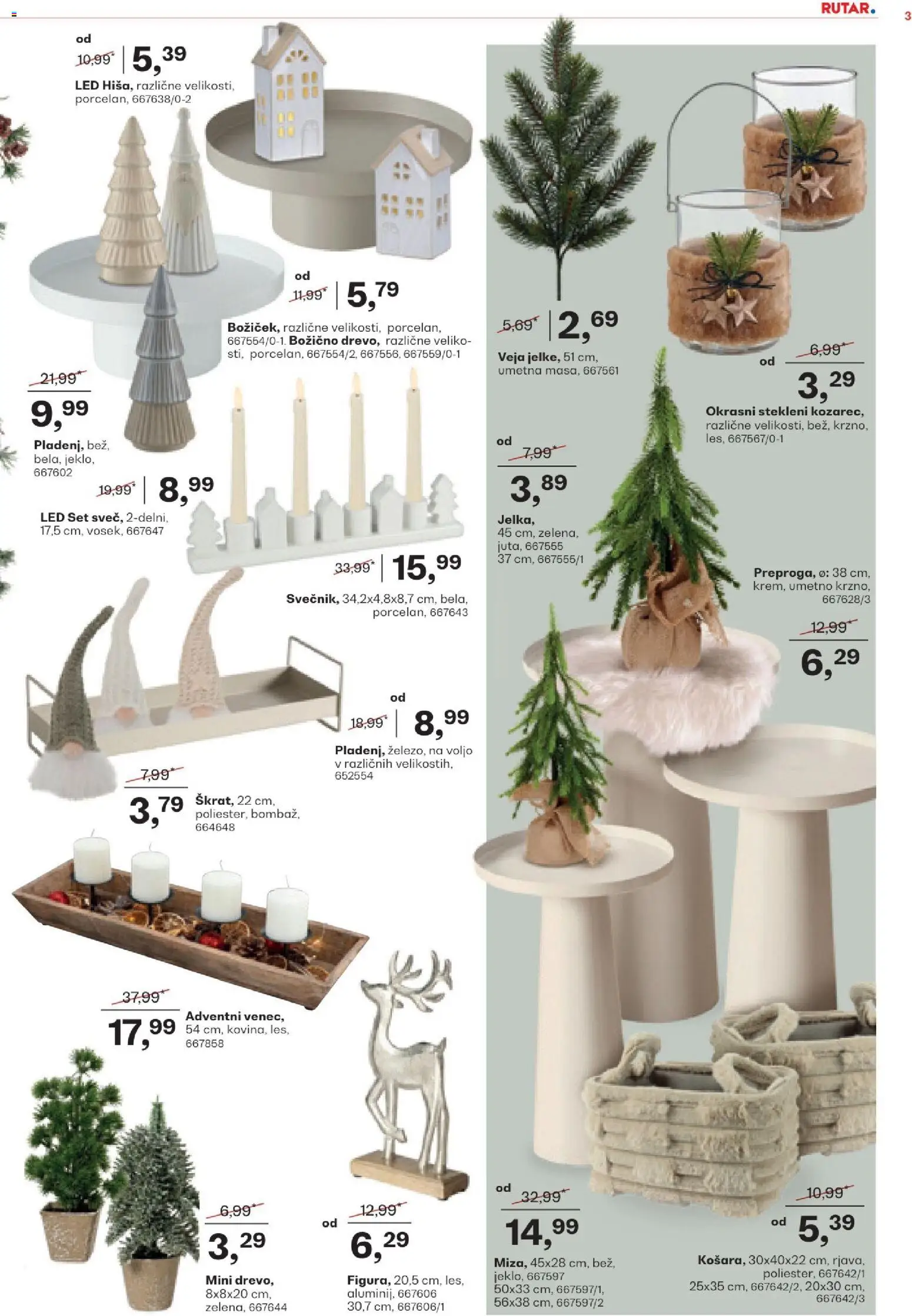 Novi Rutar katalog ponudbe – veljaven od 10.12.2025 | Stran: 3