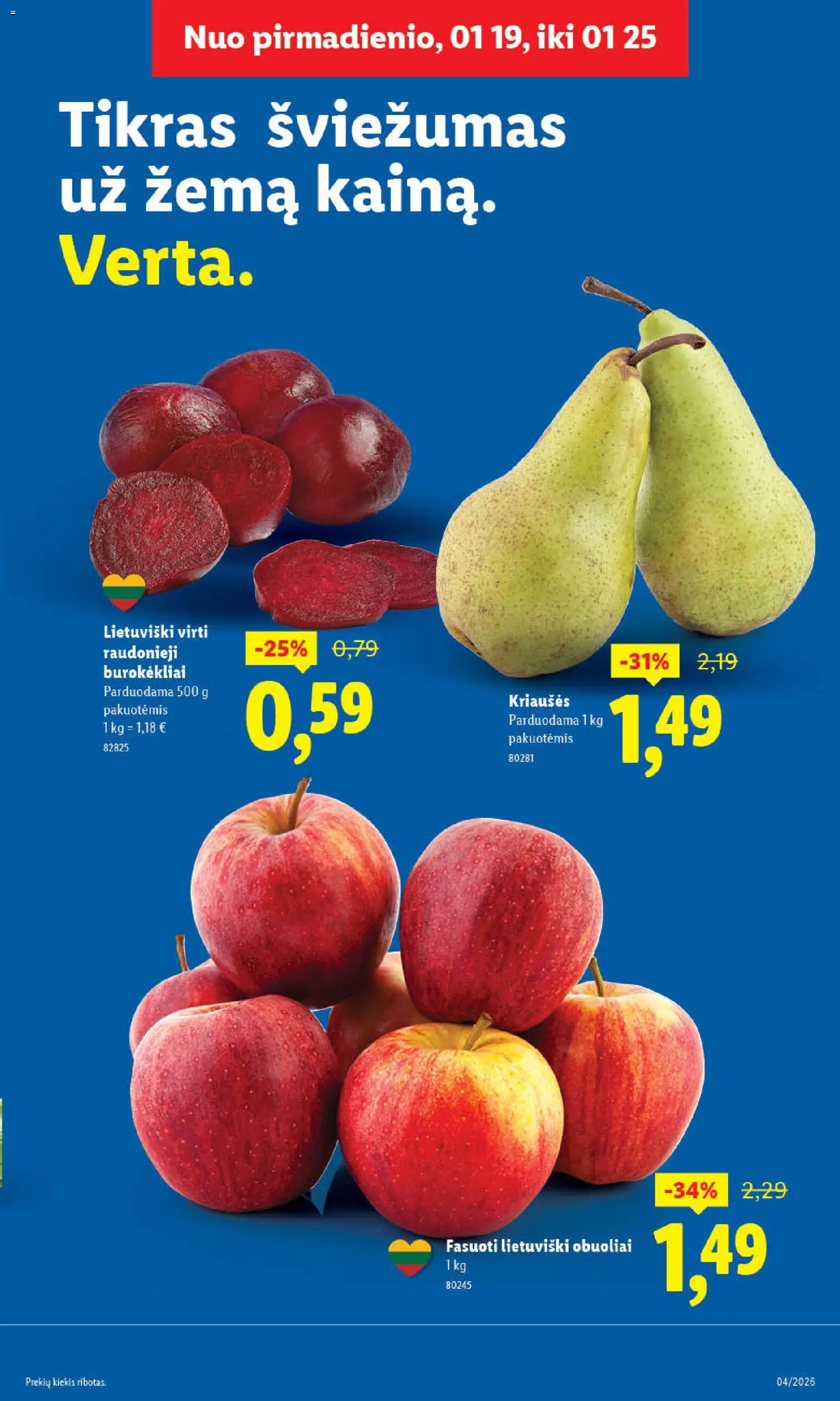 LIDL akcijos nuo 19.01.2026 | Puslapis: 5