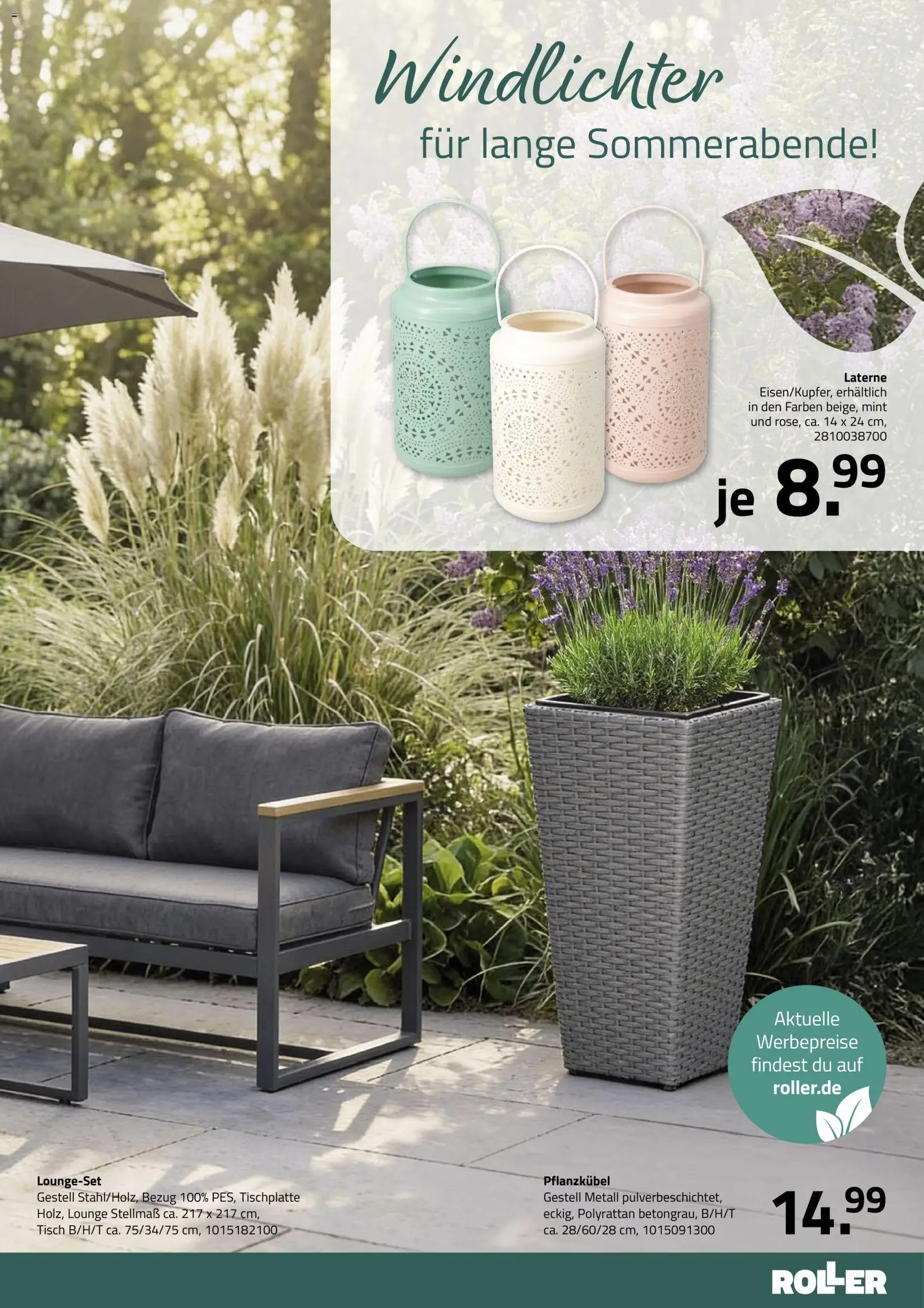 Roller Garten looks – gültig ab 23.02.2026 | Seite: 5 | Produkte: Tisch