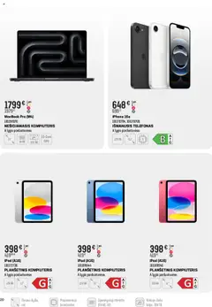 Senukai leidinys galioja nuo 15.10.2025 | Puslapis: 20 | Prekių: Planšetinis kompiuteris, Telefonas, Išmanusis telefonas, Kompiuteris