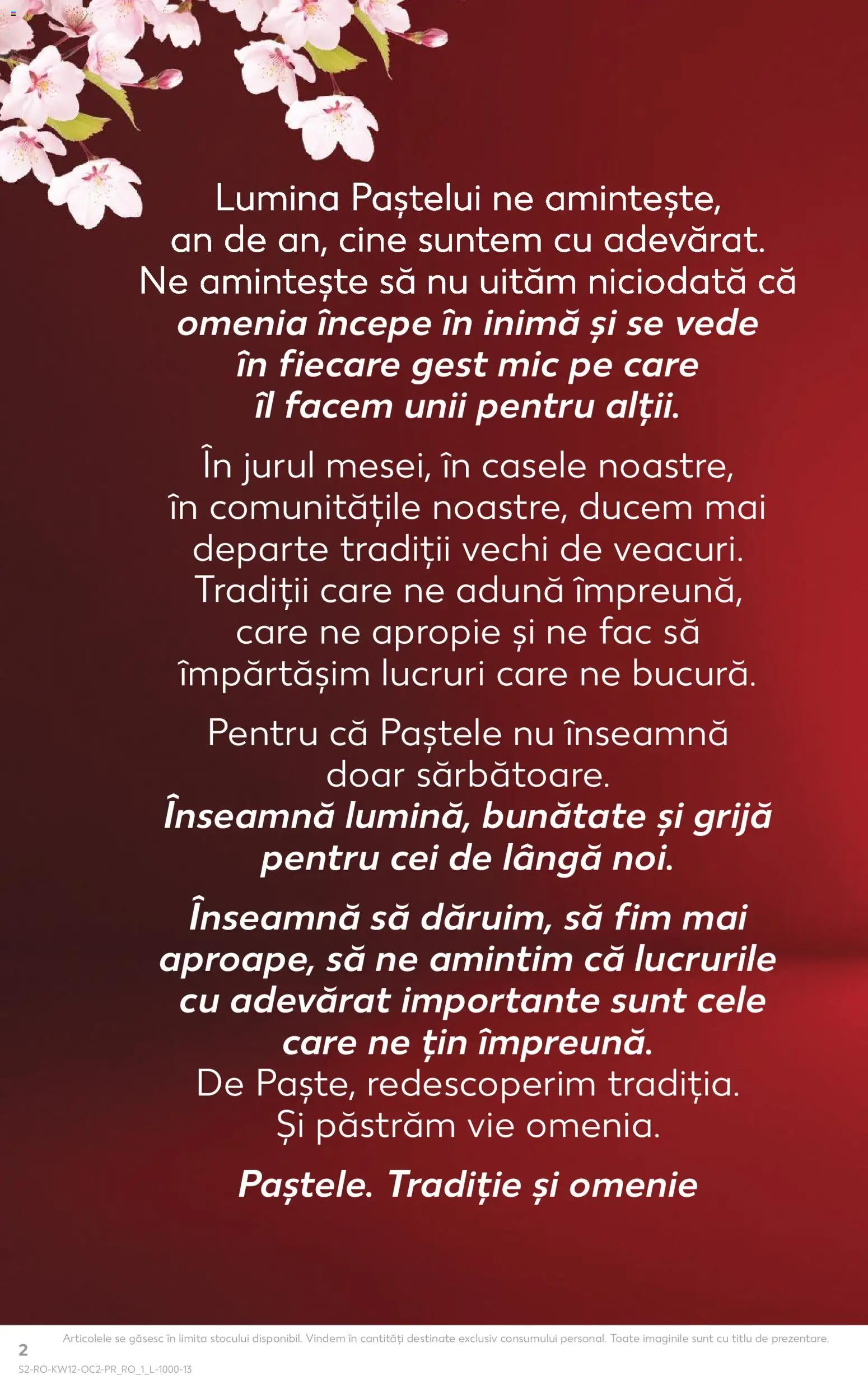 Noul catalog Kaufland – valabil de la 18.03.2026 | Pagină: 2 | Produse: Tavuk suyu