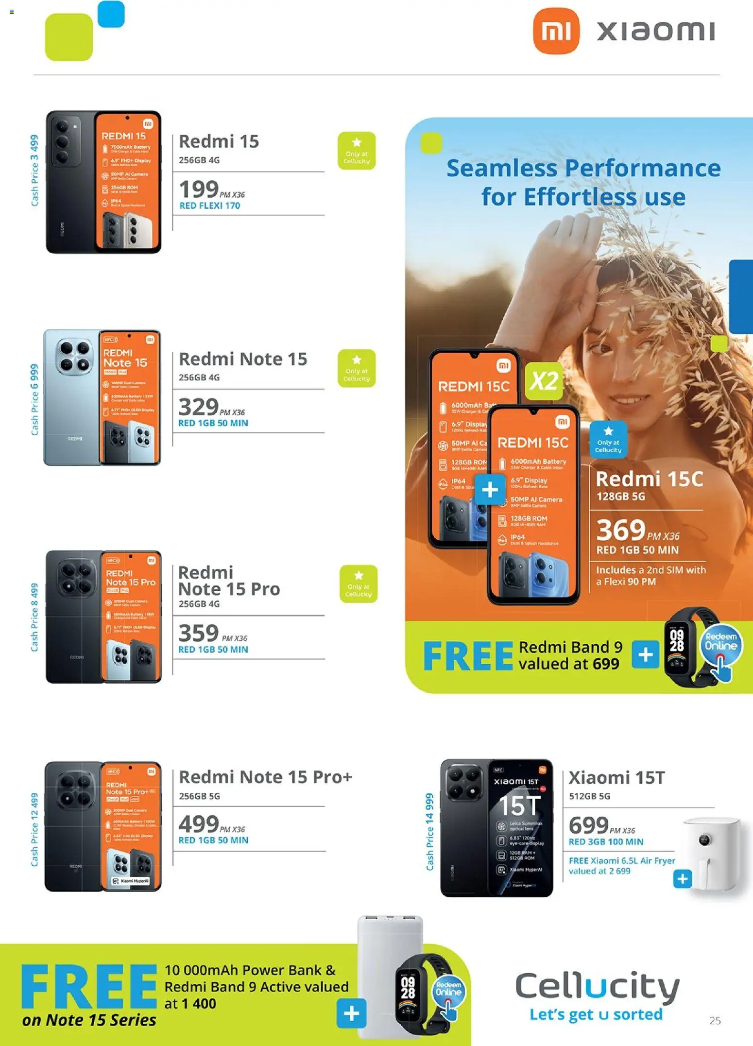 New Cellucity catalogue – valid from 02.04.2026 | Page: 25 | Products: Cable, Fryer, Battery, Air fryer