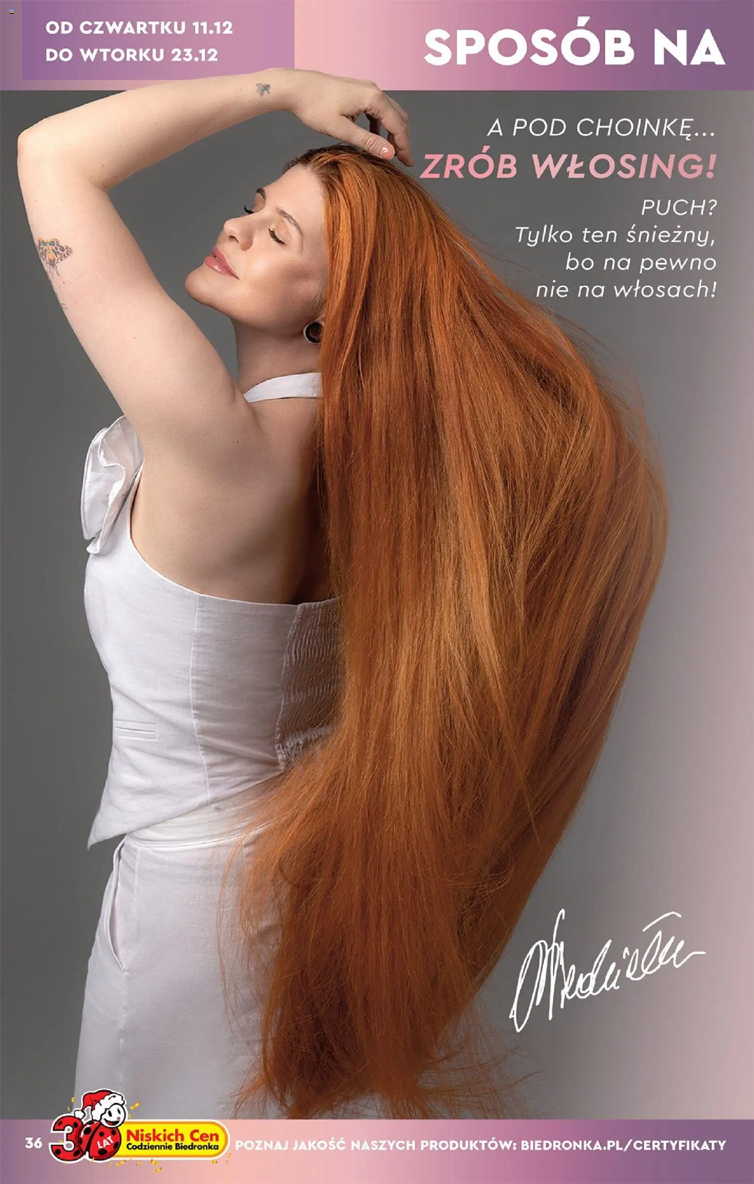 Biedronka gazetka - Hity i inspiracje od 06.12.2025 | Strona: 36