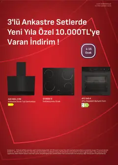 01.01.2025 tarihinden itibaren geçerli olan Arçelik kataloğu önizlemesi