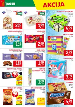 Jager katalog │ velja od 16.07.2025 | Stran: 11 | Izdelki: Tablica, Keksi, Cips, Sol