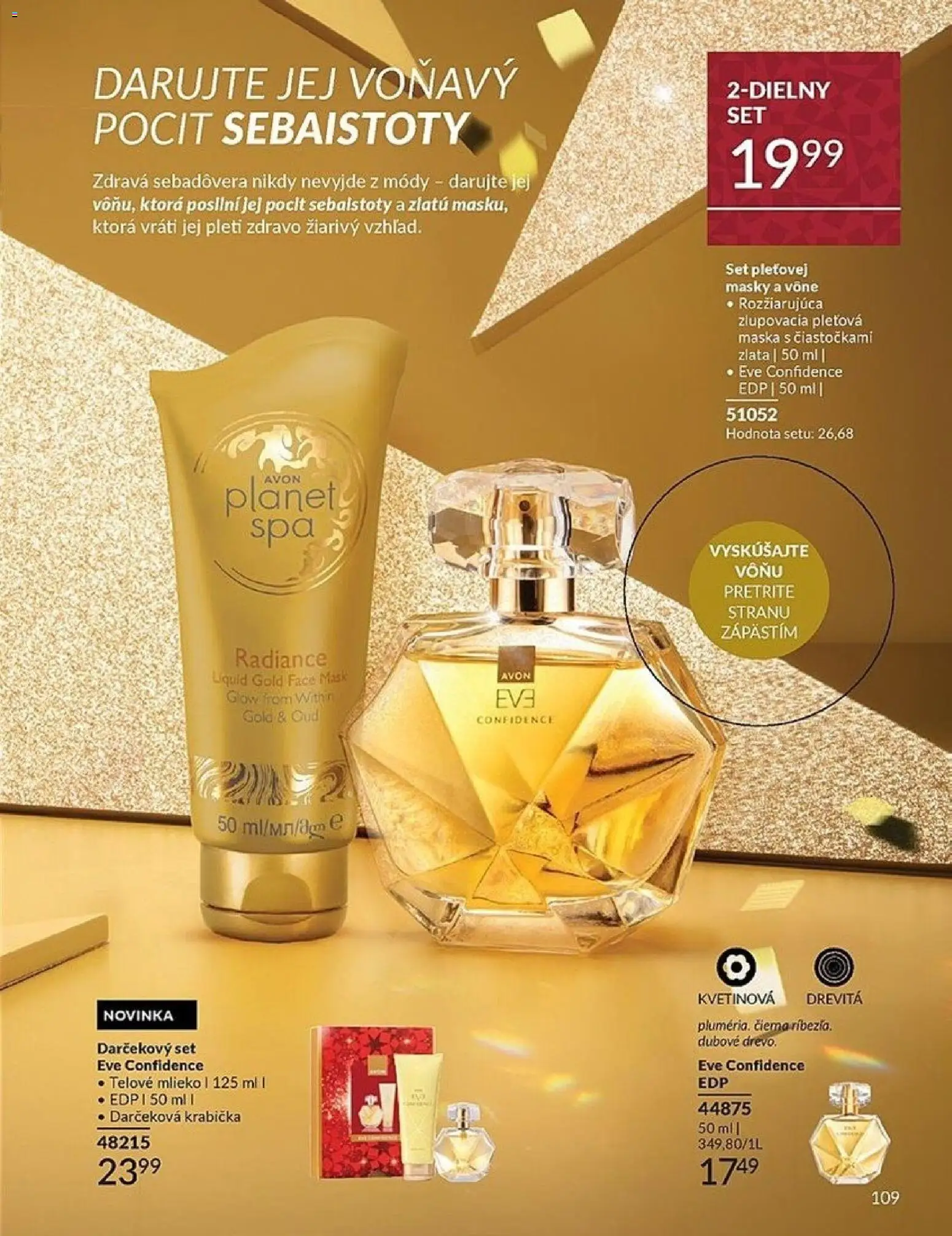 Nové Avon akcie – leták je platný od 01.11.2025 | Strana: 109 | Produkty: Mlieko, Maska, Telové mlieko