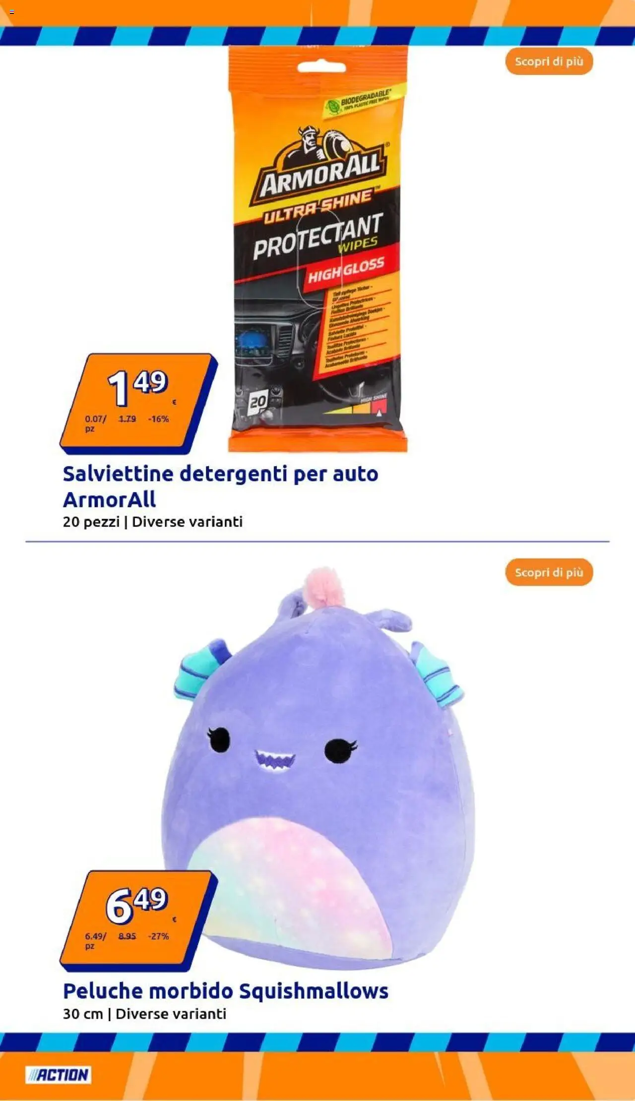 Volantino Action del 10.09.2025 | Pagina: 19 | Prodotti: Peluche