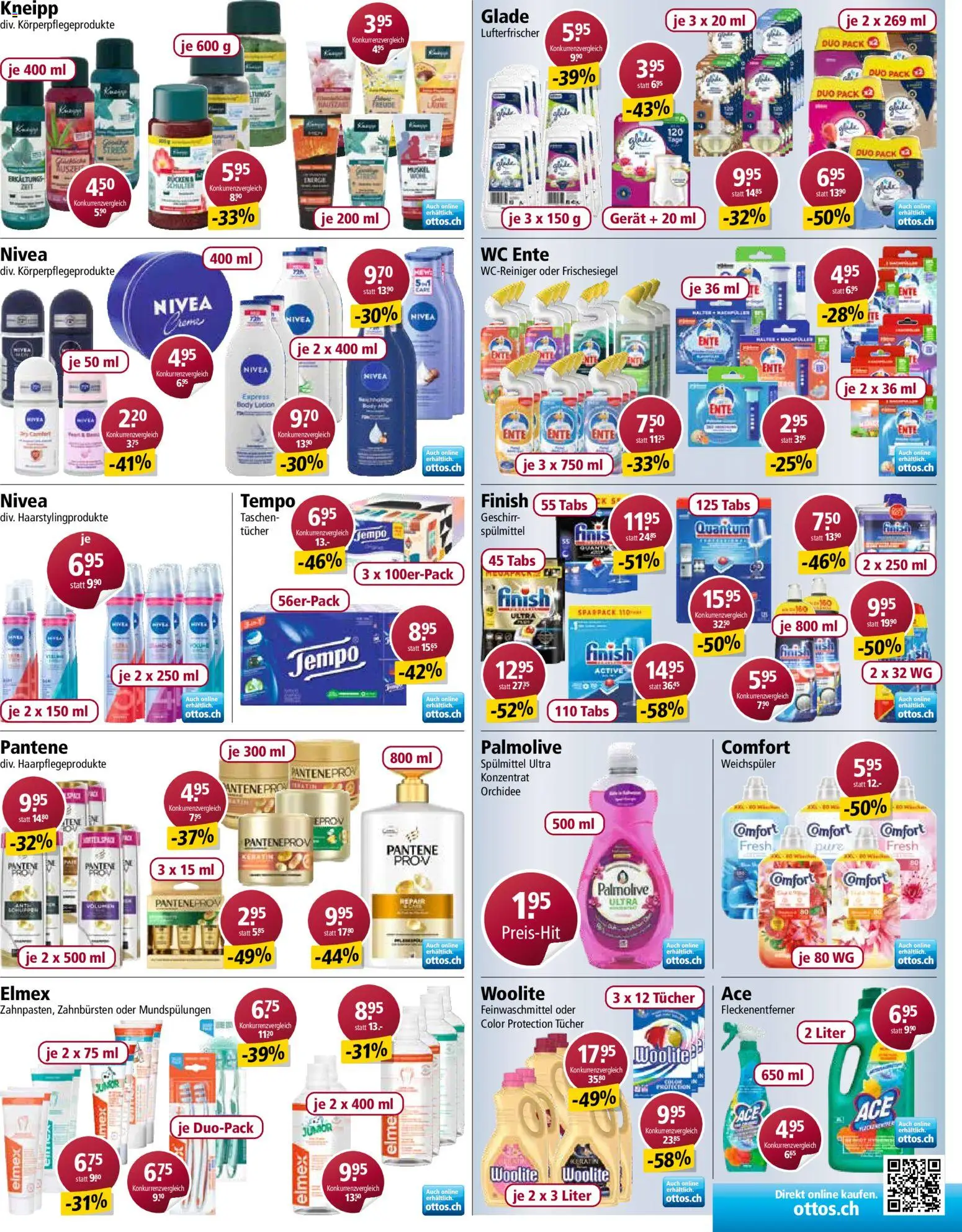 Otto's Aktionen – gültig ab 05.11.2025 | Seite: 3 | Produkte: Weichspüler, Body Lotion, Fleckenentferner