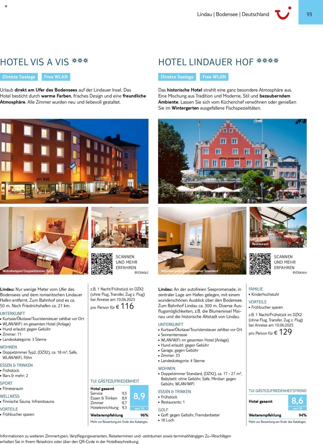 TUI Prospekt 	 – gültig ab 01.11.2024 | Seite: 93 | Produkte: Babybett, Föhn