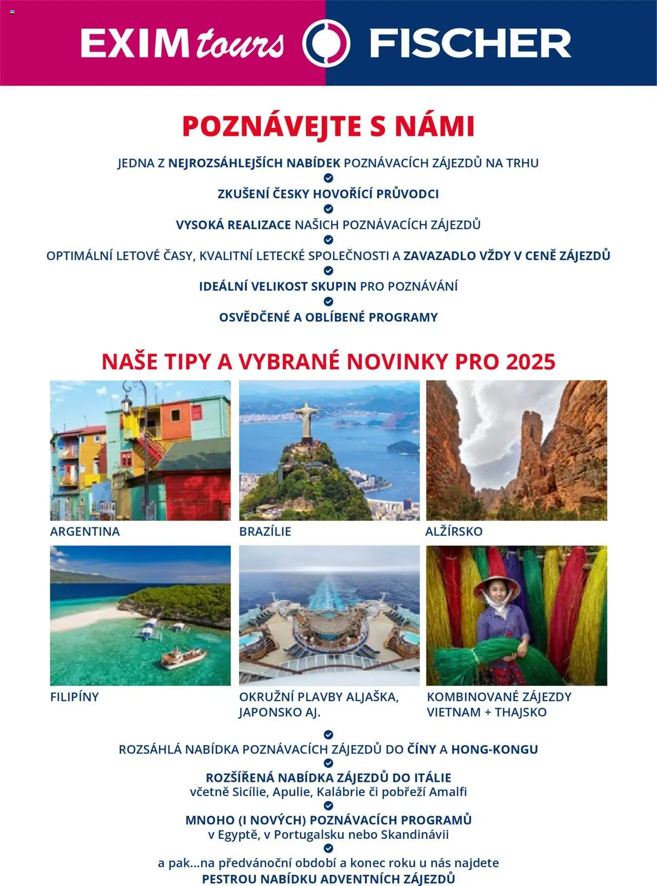 EXIM tours katalog - Poznávací zájezdy od 01.01.2025 | Strana: 32