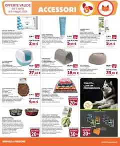 Anteprima del volantino Il Gigante volantino Animali valido a partire dal 09.04.2026 | Pagina: 6 | Prodotti: Spazzola, Spugna, Balsamo, Acqua