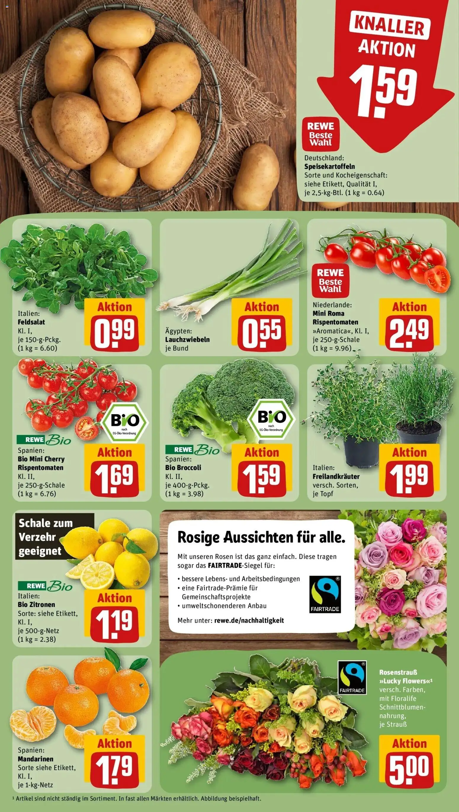 Rewe prospekt Berlin / Neukölln	 – gültig ab 16.02.2026 | Seite: 11 | Produkte: Mandarinen, Zitronen