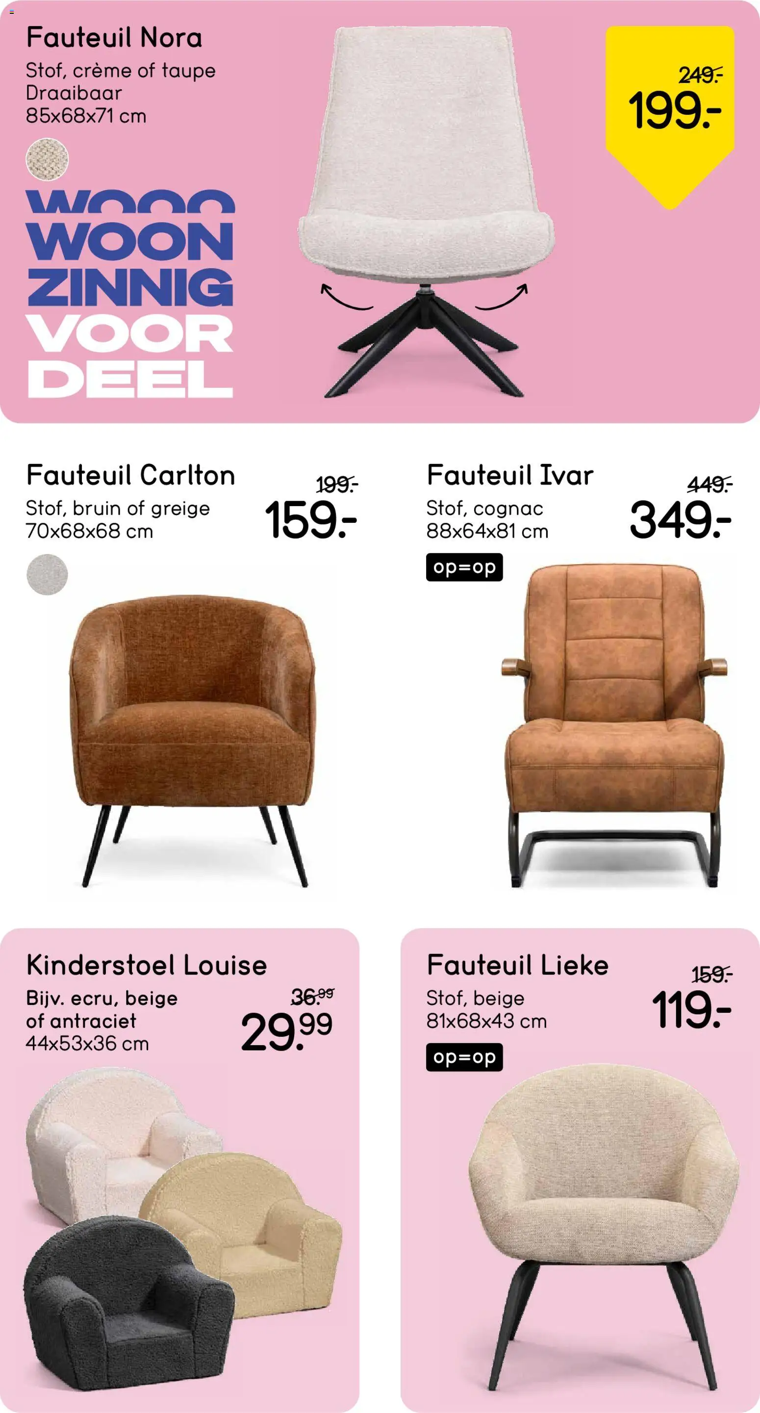 {H1} | Pagina: 6 | Producten: Fauteuil, Crème