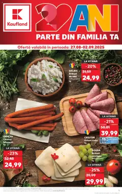 Catalog Kaufland - Slatina – previzualizare al pliantului de la Kaufland valabil de la 27.08.2025