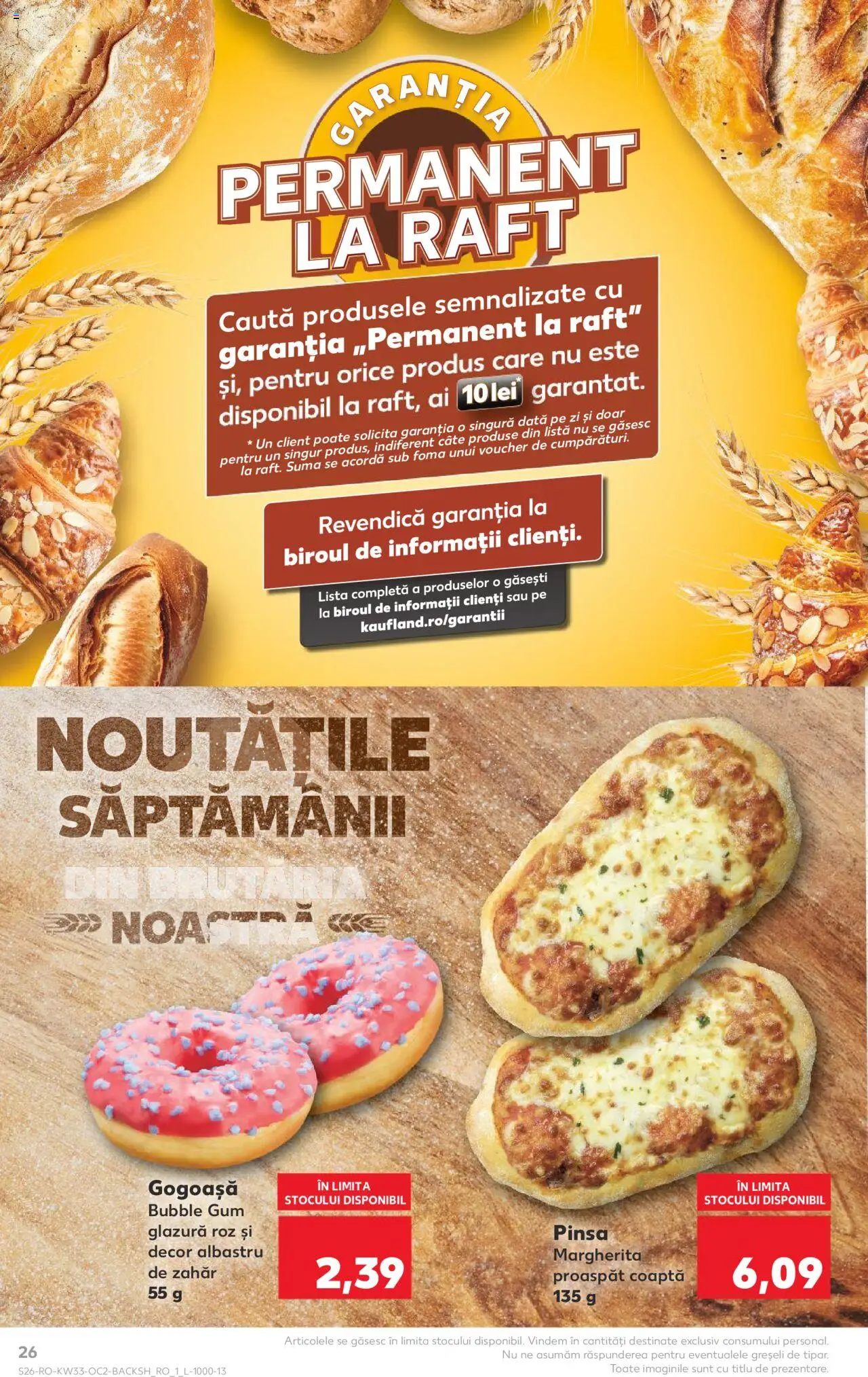 Kaufland RO akciós ujság - amely érvényes a következő dátumtól: 13.08.2025 | Oldal: 26
