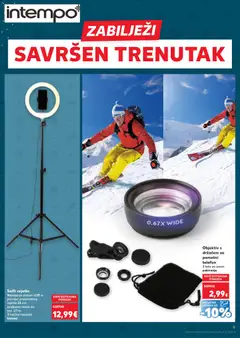 Objektiv s držačem za pametni telefon, 3 leće za zoom pakiranje - Pregled kataloga iz trgovine Kaufland, vrijedi od 27.12.2025 | Stranica: 9 | Proizvodi: Telefon