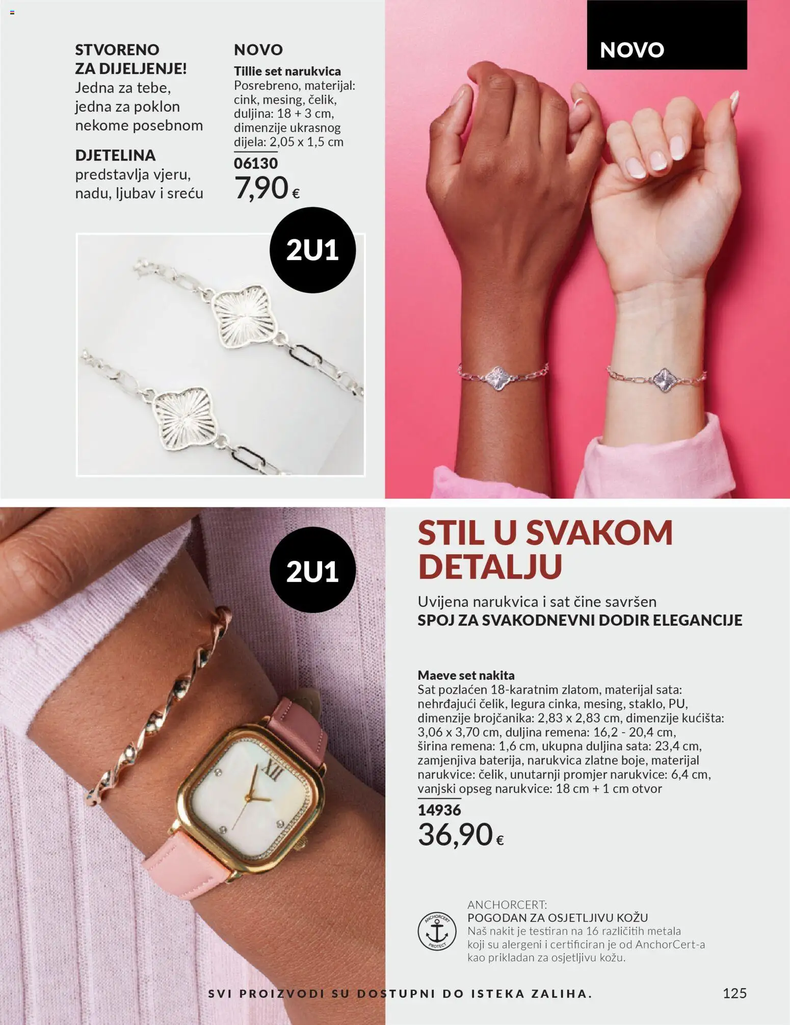 Avon katalog | vrijedi od 28.02.2026 | Stranica: 129 | Proizvodi: Sat, Narukvica