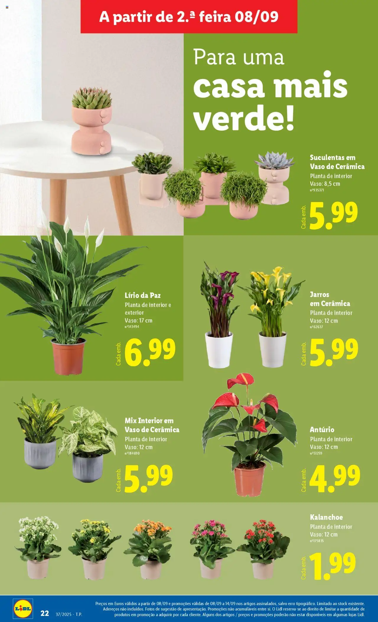Lidl Novidades │ válido de 08.09.2025 | Página: 22 | Produtos: Vaso