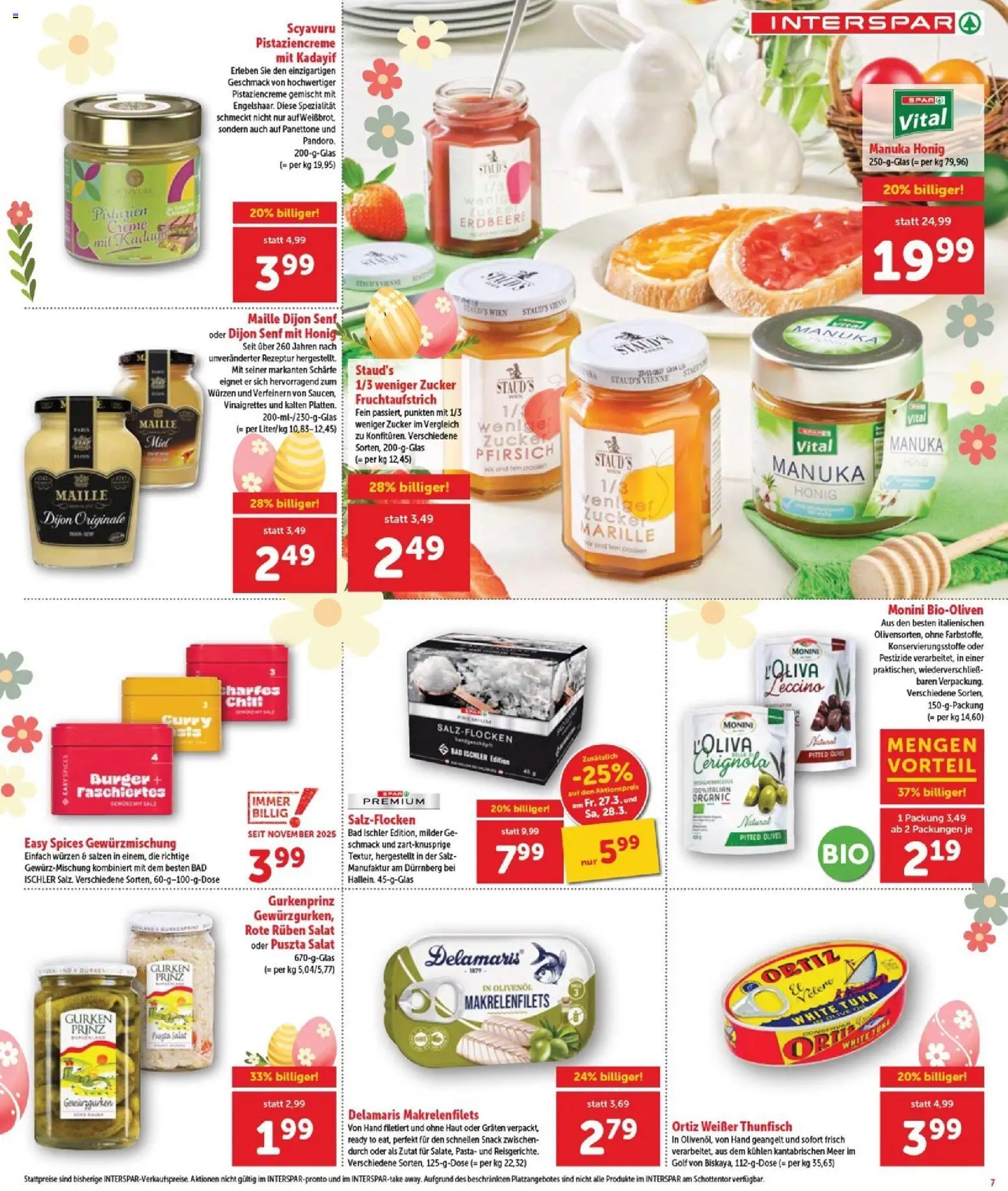 Interspar Flugblatt - Burgenland gültig ab 26.03.2026 | Seite: 9 | Produkte: Pasta, Salat, Pfirsich, Bad