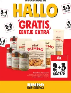 JUMBO folder / publicité - Voorbeeld van een folder van JUMBO, geldig van 29.10.2025