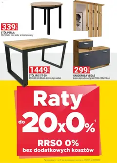 Merkury Market Gazetka - Meble, Wypoczynki, Materace od 01.09.2025 | Strona: 20 | Produkty: Stół