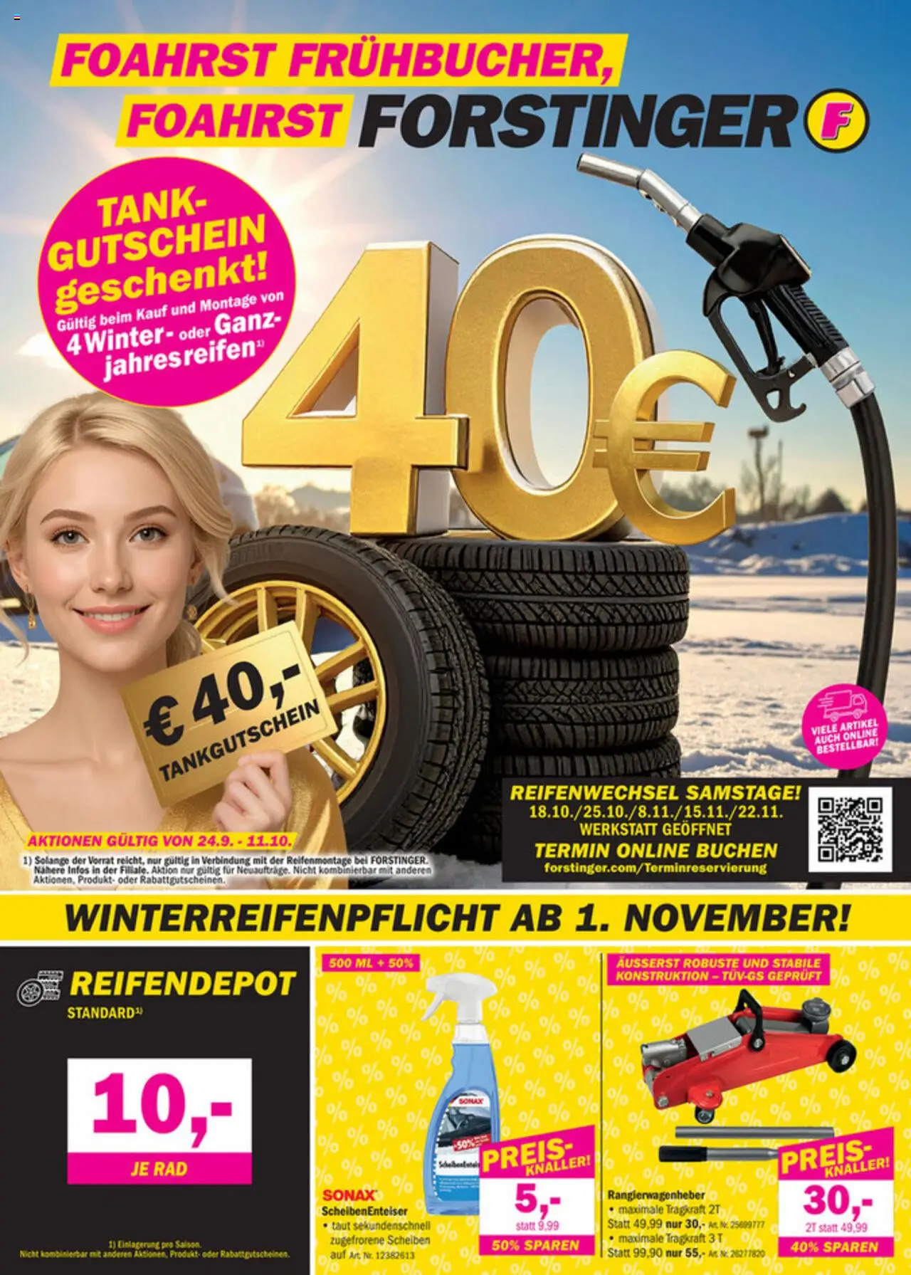 Forstinger Flugblatt gültig ab 24.09.2025 | Seite: 1