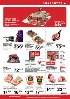 Vista previa Supercor folleto válido desde el 09.04.2026 | Página: 5 | Productos: Jamón, Té, Νυχτικό, Mortadela