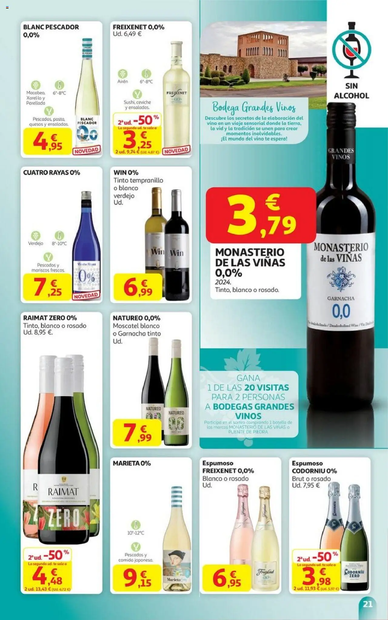 Alcampo - HG Andalucía │ válido desde el 06.10.2025 | Página: 21 | Productos: Vino, Té