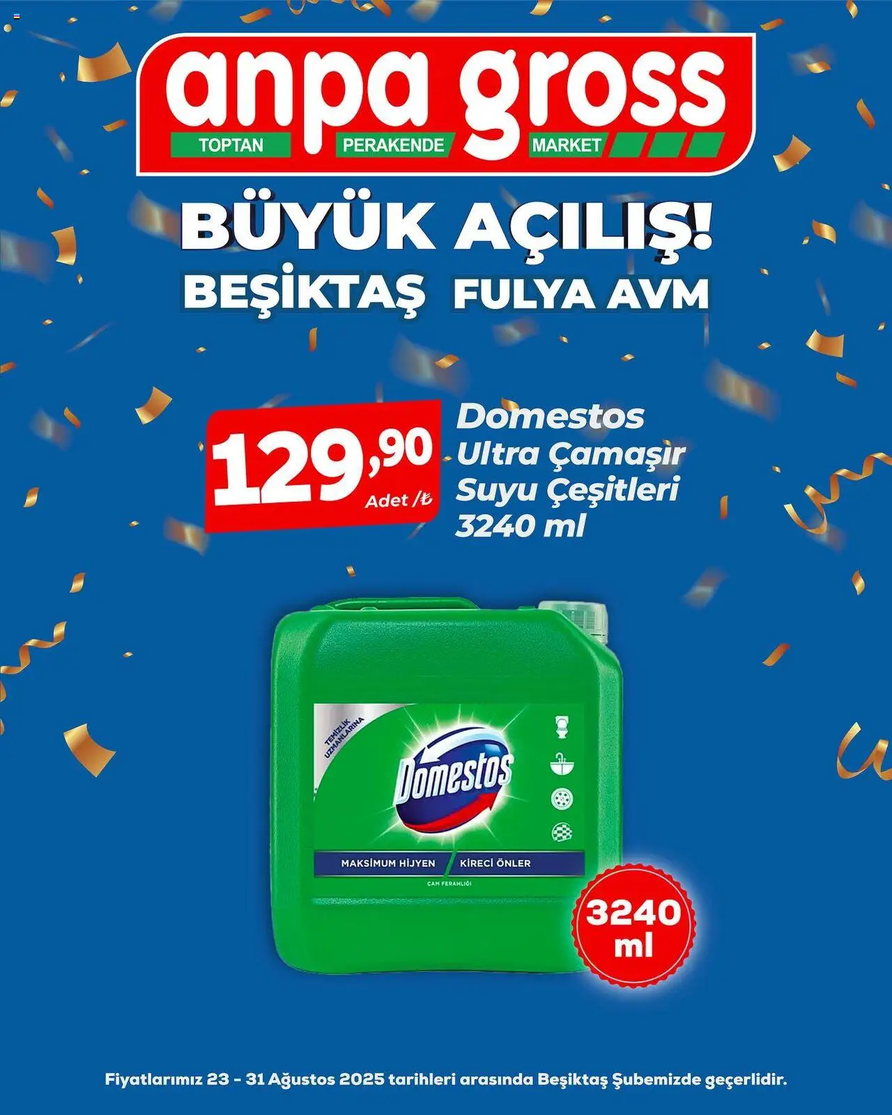 Anpa Gross Büyük Açılış - 23.08.2025 tarihinden itibaren geçerlidir | Sayfa: 8