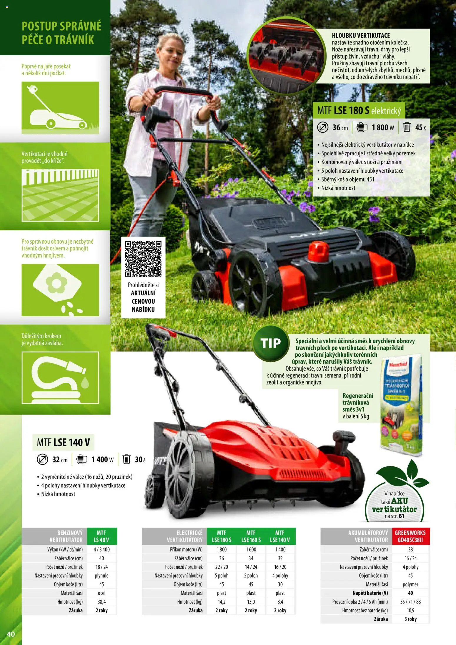 Mountfield katalog od 02.04.2026 | Strana: 40 | Produkty: Nože, Hnojivo, Baterie, Koš