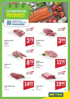 Metro Angebote Wochenhits ab 22.02.2026 gültig