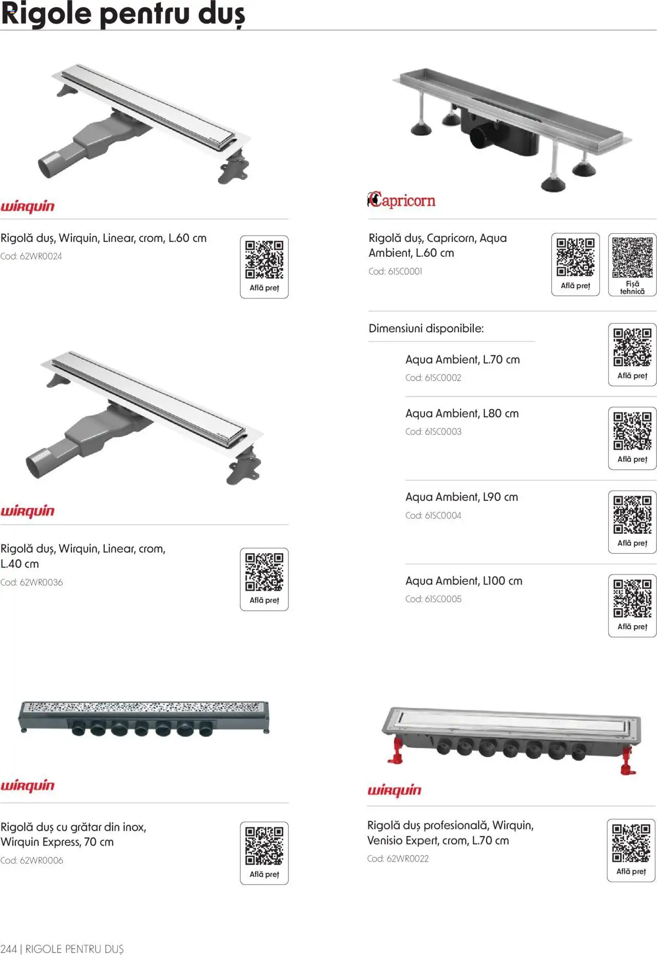 Catalog Romstal – valabil de la 25.11.2024 | Pagină: 244 | Produse: Grătar, Duș