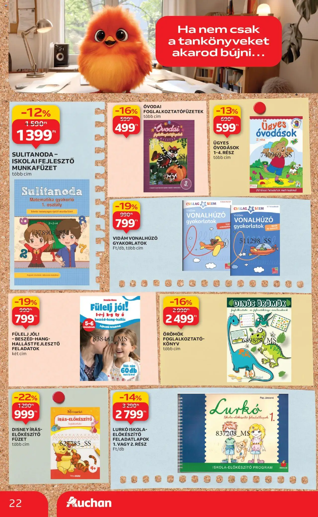 Auchan akciós ujság - amely érvényes a következő dátumtól: 21.08.2025 | Oldal: 22
