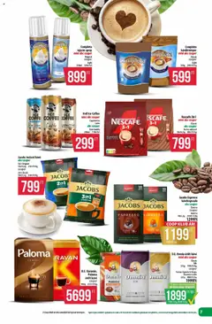 COOP akciós ujság - amely érvényes a következő dátumtól: 25.09.2025 | Oldal: 7 | Termékek: Nescafé, Cappuccino, Őrölt kávé, Instant kávé