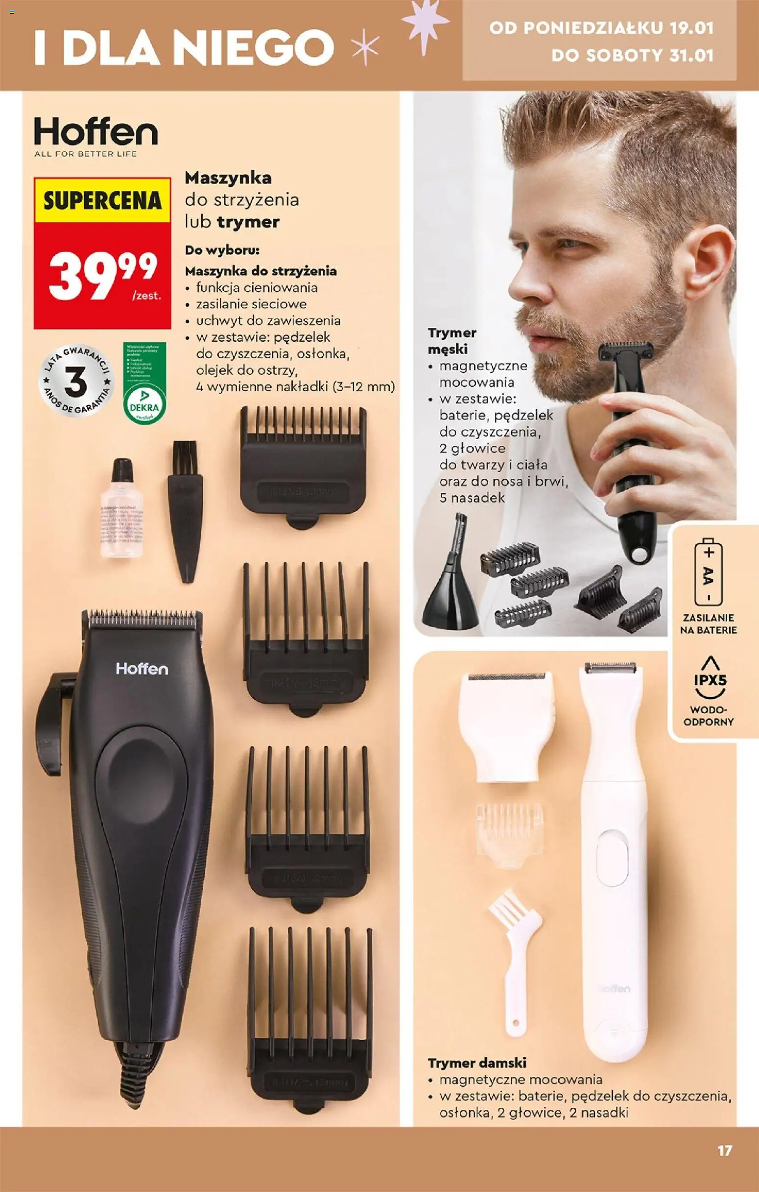 Biedronka gazetka - Hity i inspiracje od 17.01.2026 | Strona: 19