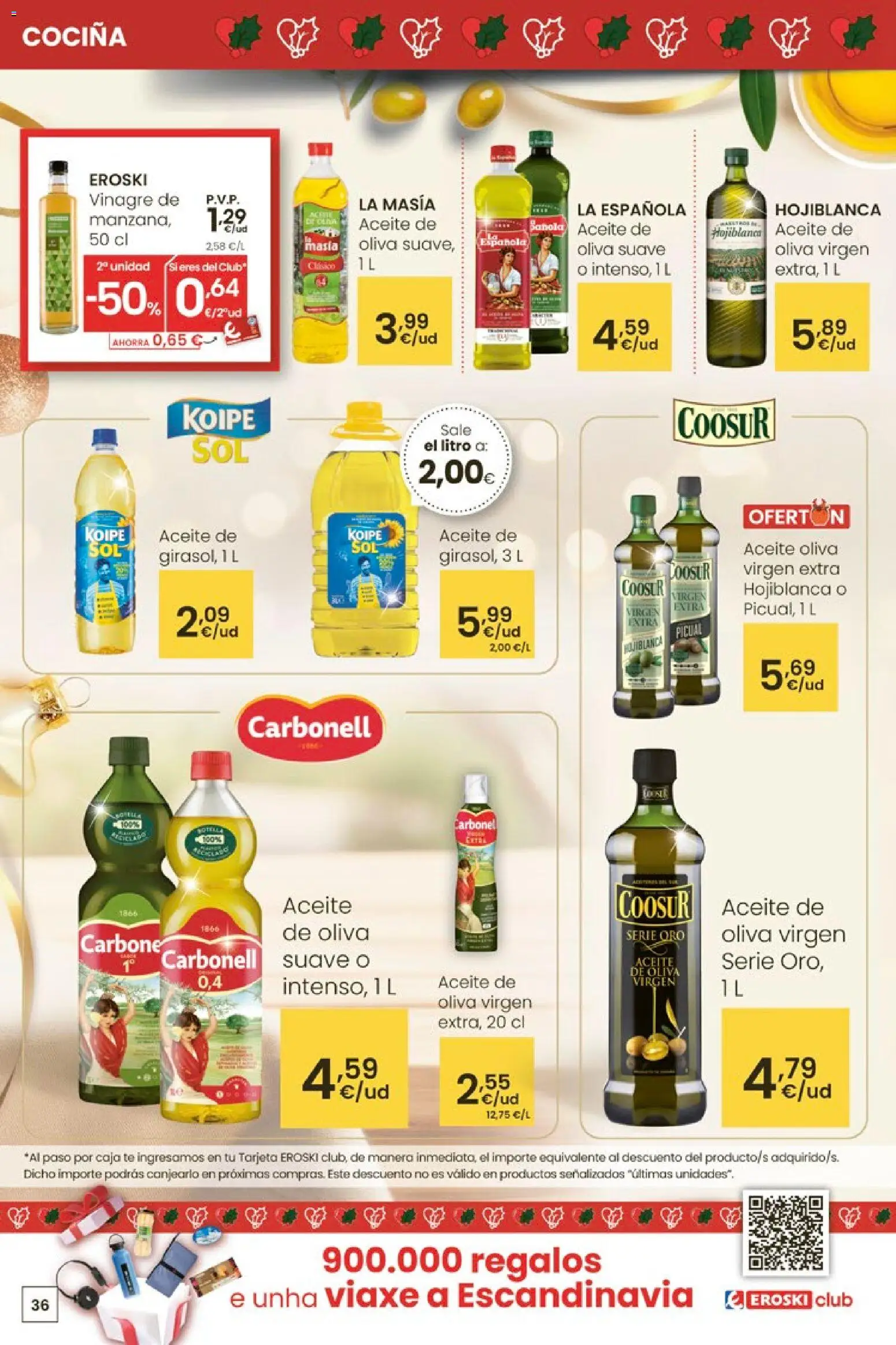 Eroski - Center │ válido desde el 27.11.2025 | Página: 36 | Productos: Té, Cocina, Δεξαμενή, Caja